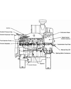 Cummins 4BT Engine Overhaul Parts List